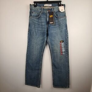 Lee Modern Series Relaxed Fit Bootcut Jeans Mens 29x30 Blue Medium Wash NWT